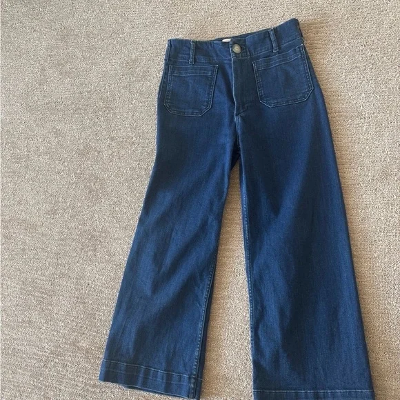 Maeve Colette Jean High-Rise Dark Blue Women's 28 - Picture 3 of 6